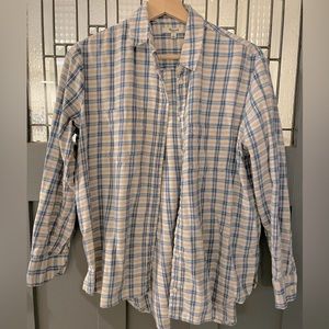 Madewell boyshirt flannel, Sz Small